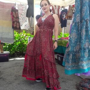 Boho maxi dress